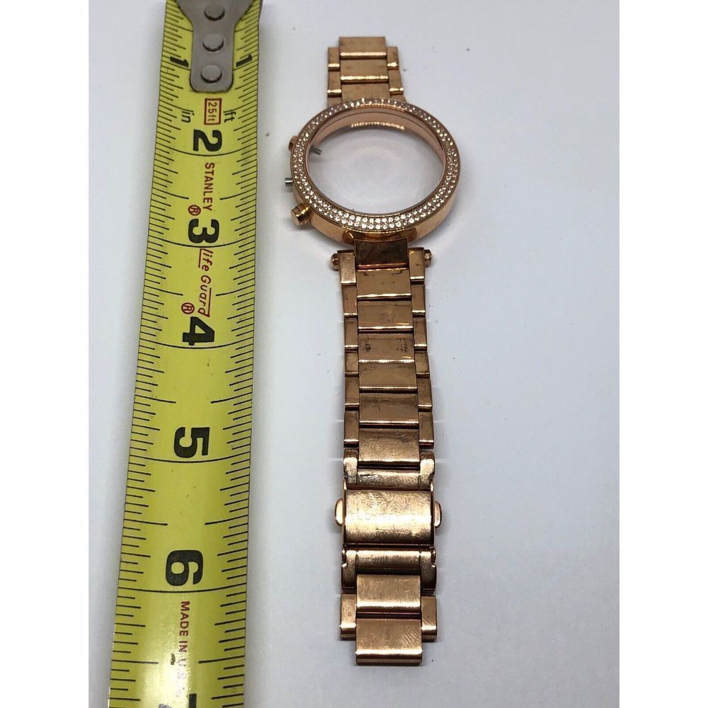 Michael Kors Watch Parts Stainless Steel Case Links Clasp Band 18mm L354